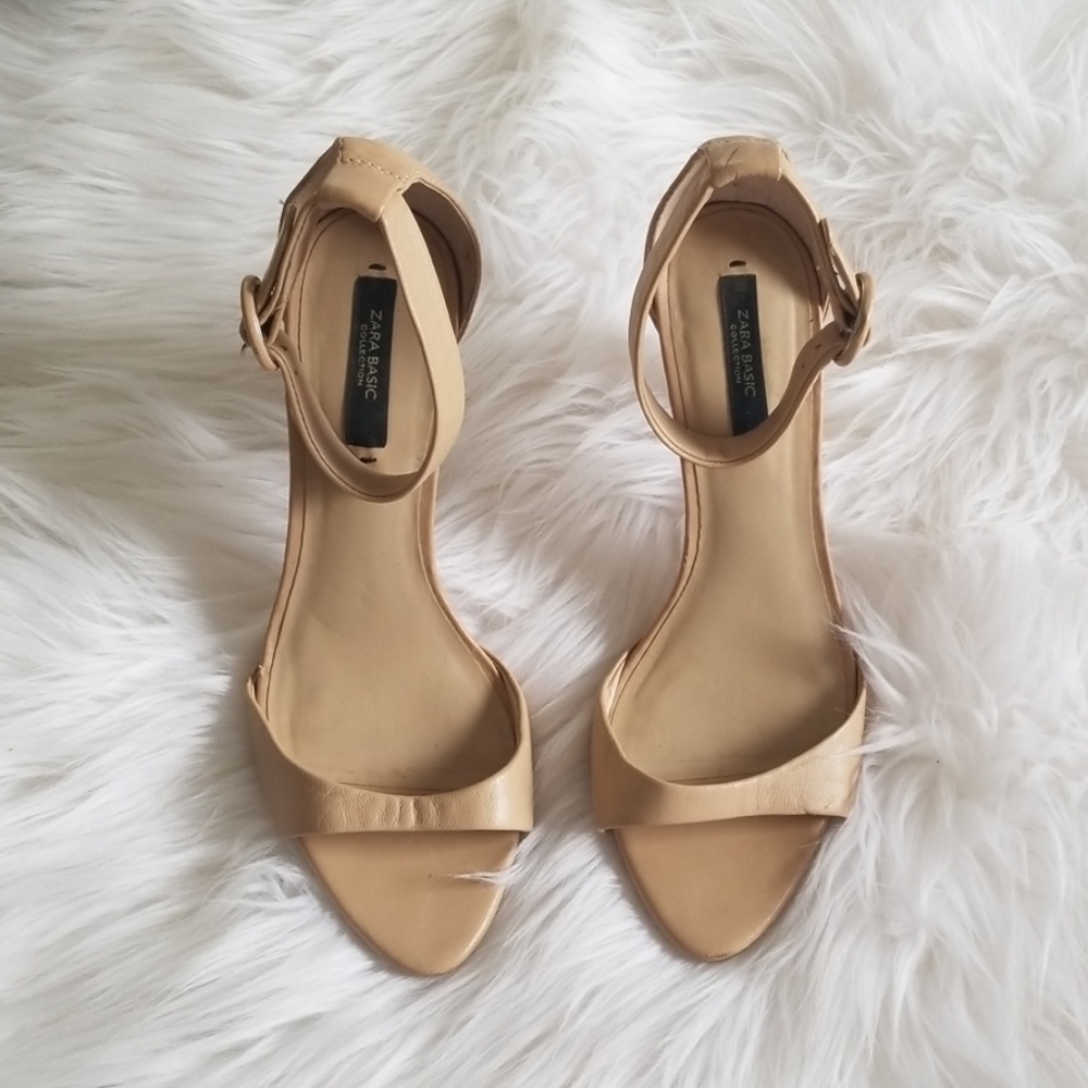 Zara Ankle Strap Heel Sandals
